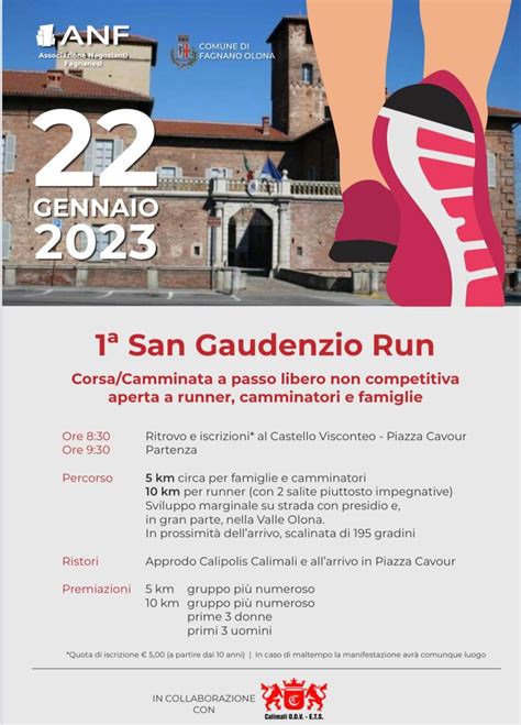 1° San Gaudenzio Run